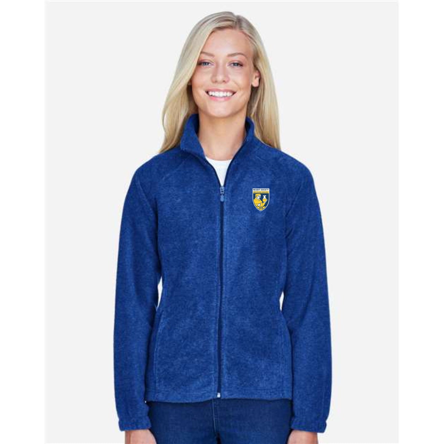 Harriton Women's Full-Zip Fleece