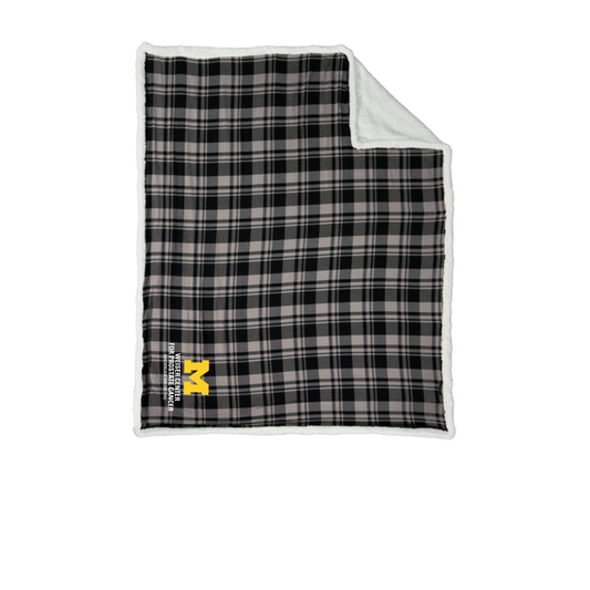 Port Authority ® Flannel Sherpa Blanket