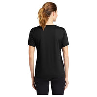 Sport-Tek® Ladies PosiCharge® RacerMesh® V-Neck Tee