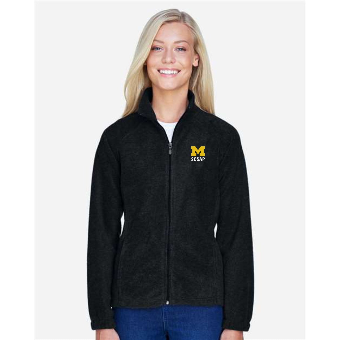 Harriton Women's Full-Zip Fleece