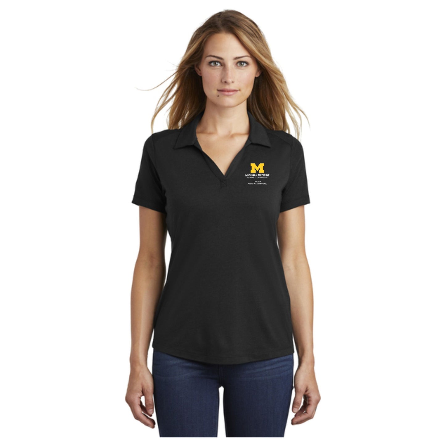 Sport-Tek ® Ladies PosiCharge ® Tri-Blend Wicking Polo