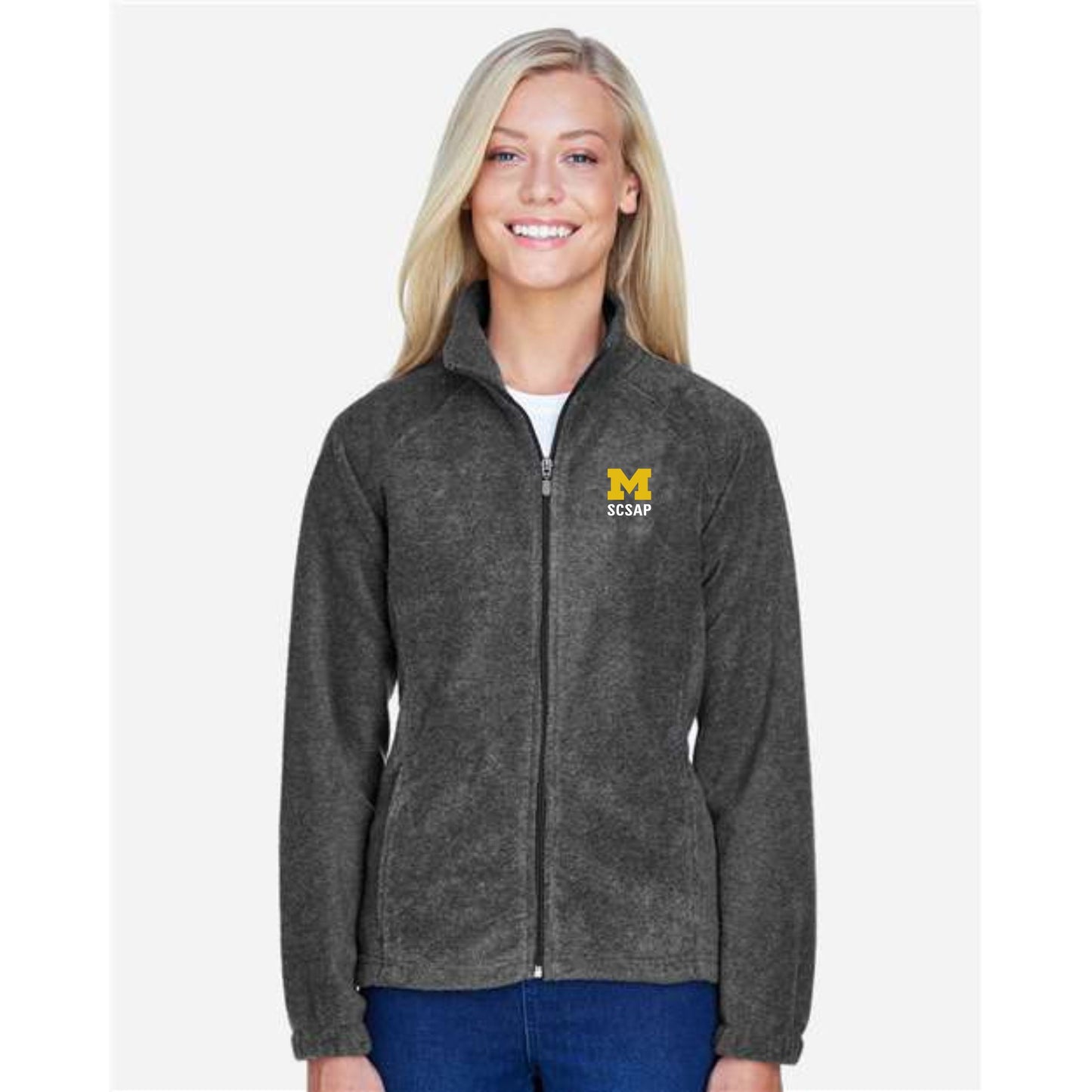 Harriton Women's Full-Zip Fleece