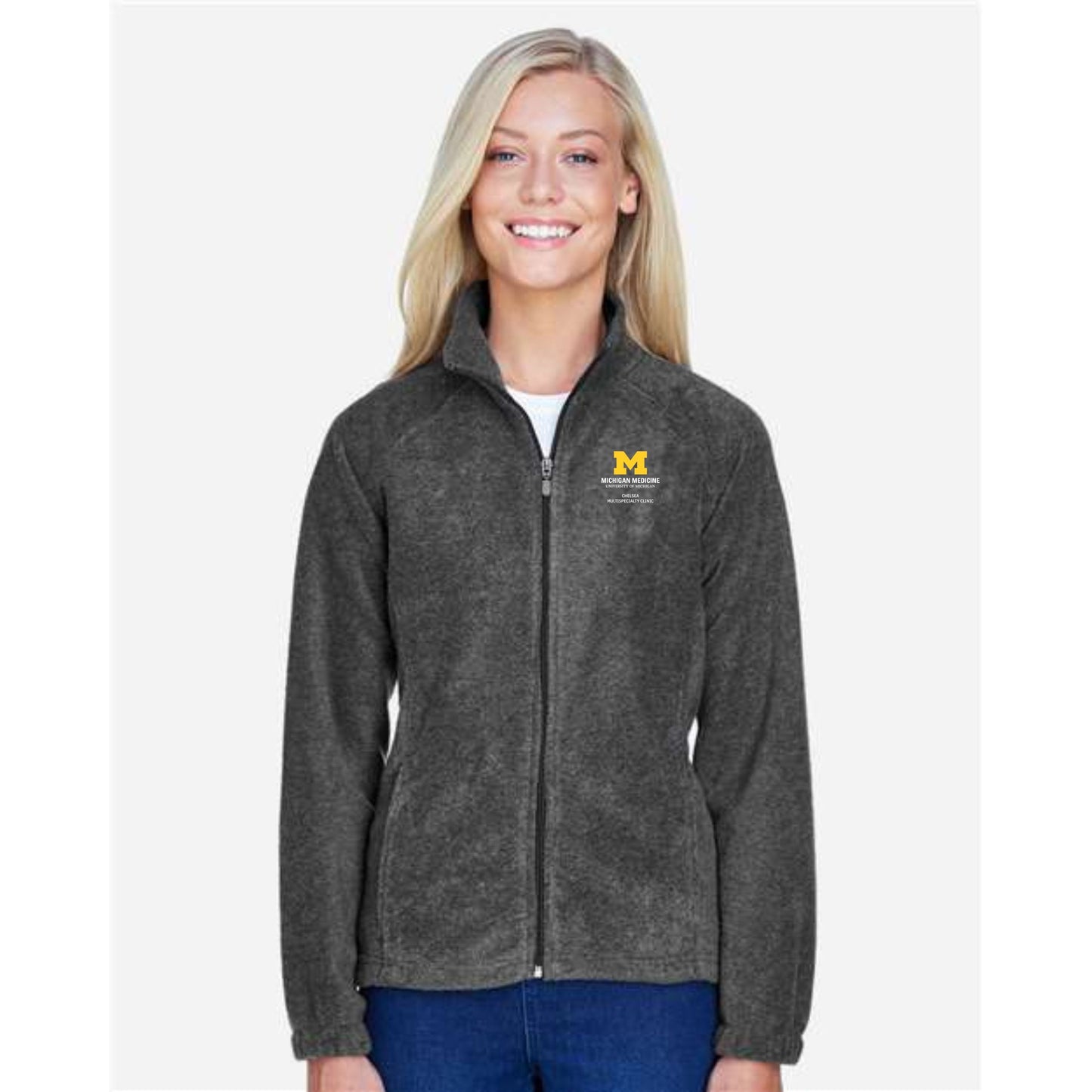 Harriton Women's Full-Zip Fleece