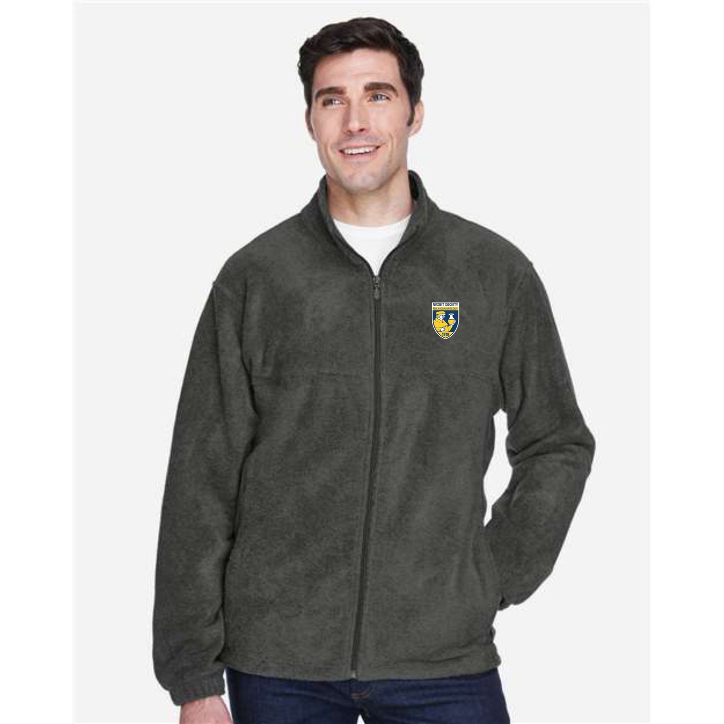 Harriton Men's Full-Zip Fleece
