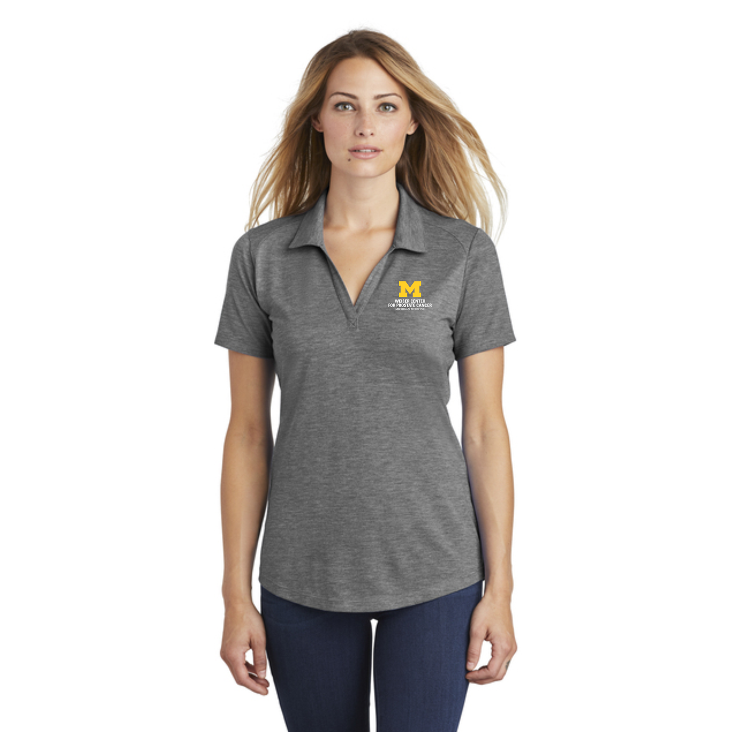 Sport-Tek ® Ladies PosiCharge ® Tri-Blend Wicking Polo