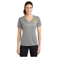 Sport-Tek® Ladies PosiCharge® RacerMesh® V-Neck Tee