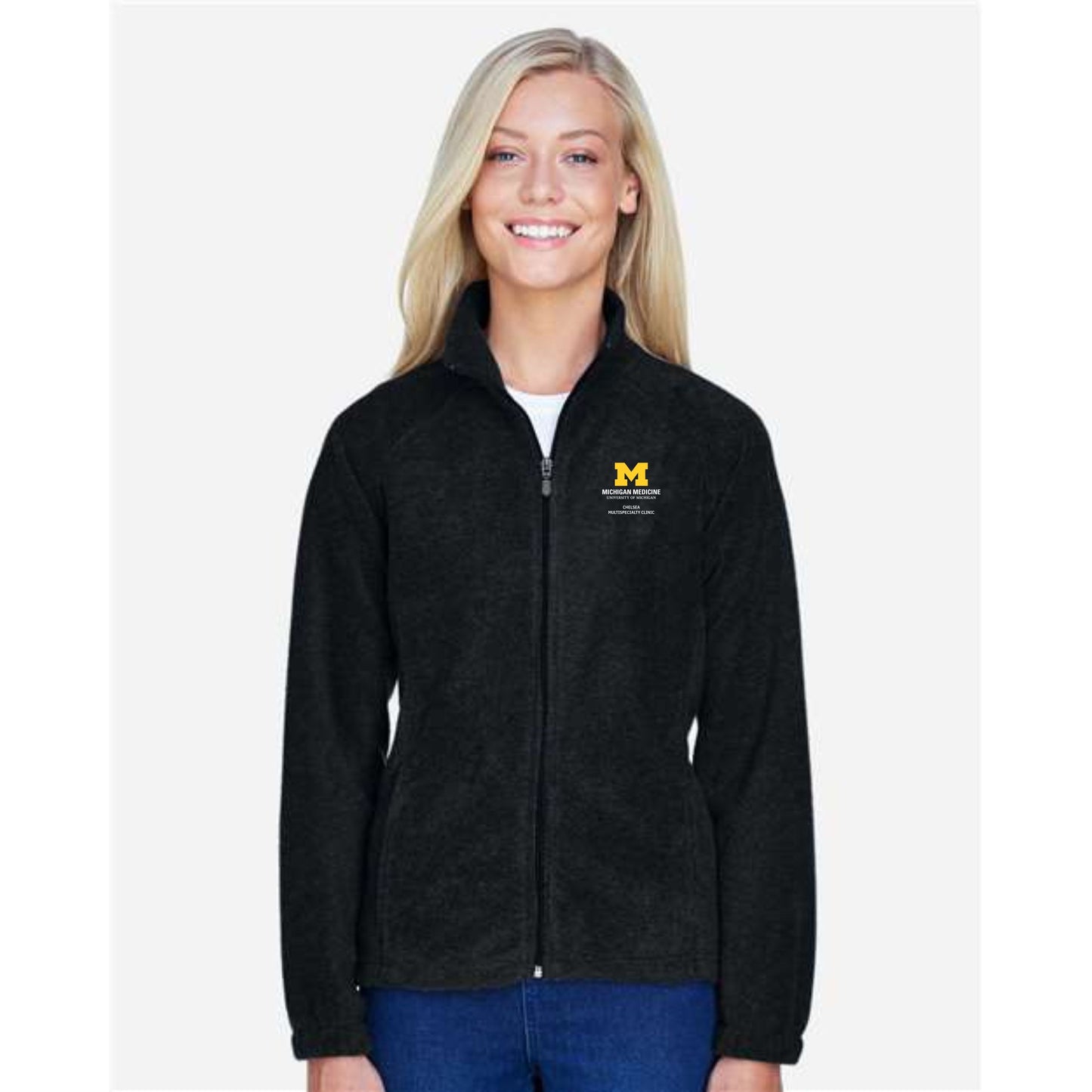 Harriton Women's Full-Zip Fleece