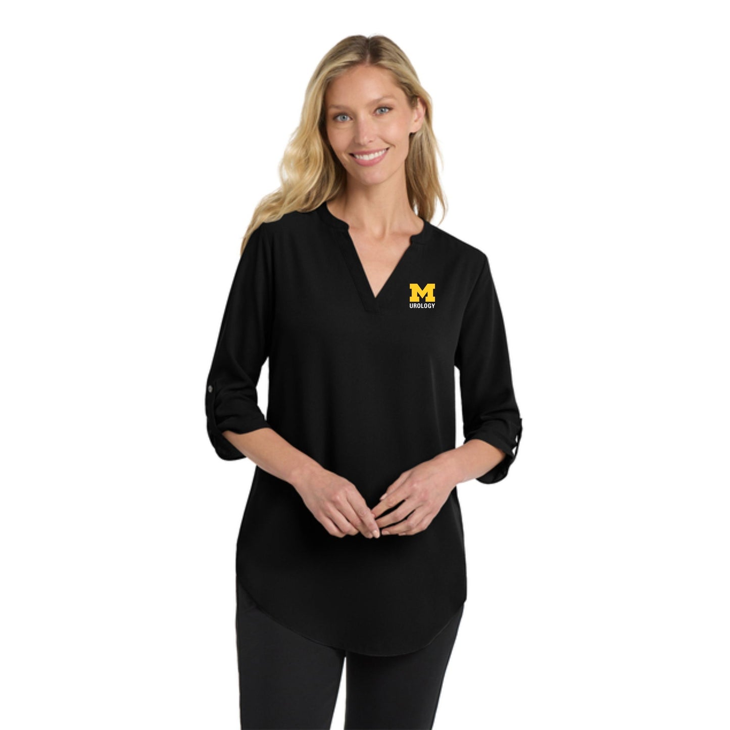 Port Authority® Women's 3/4-Sleeve Tunic Blouse