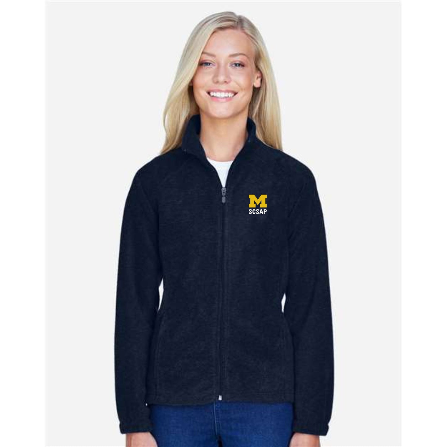 Harriton Women's Full-Zip Fleece