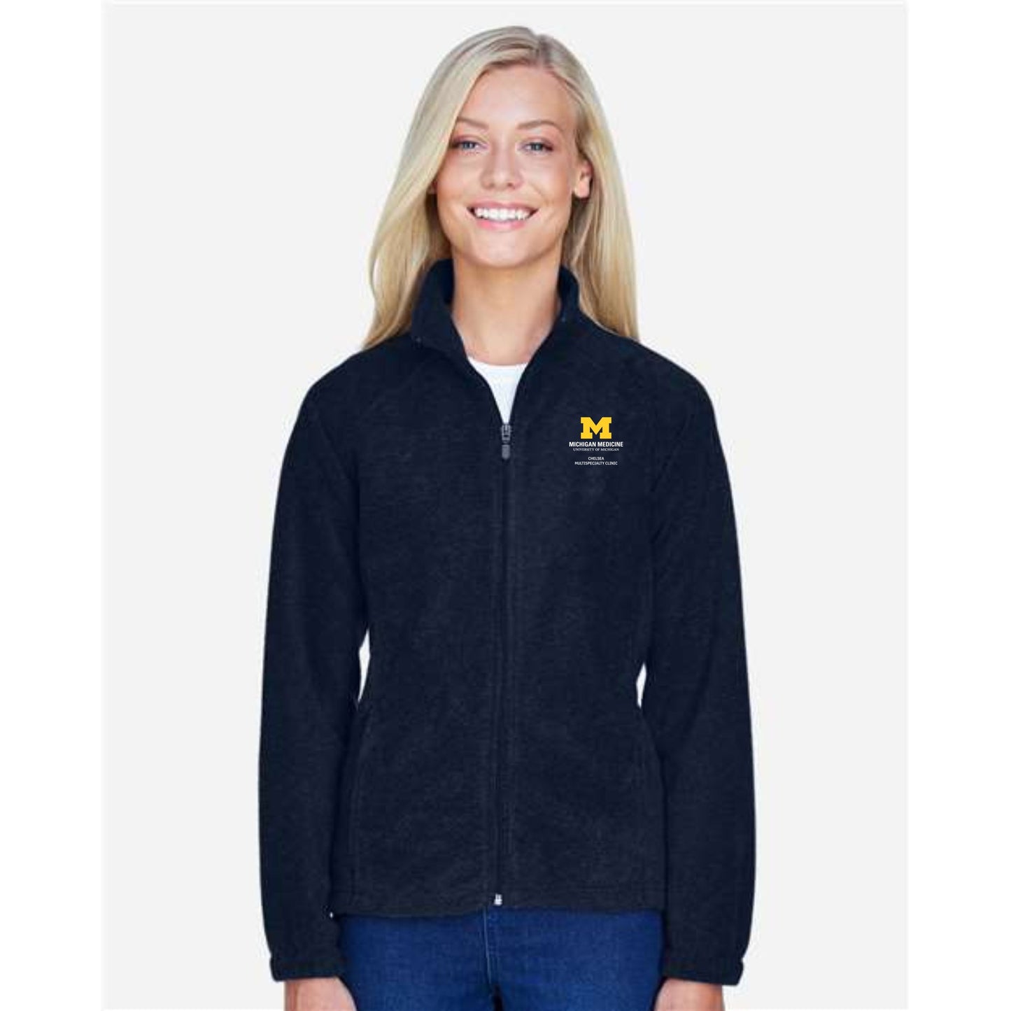 Harriton Women's Full-Zip Fleece