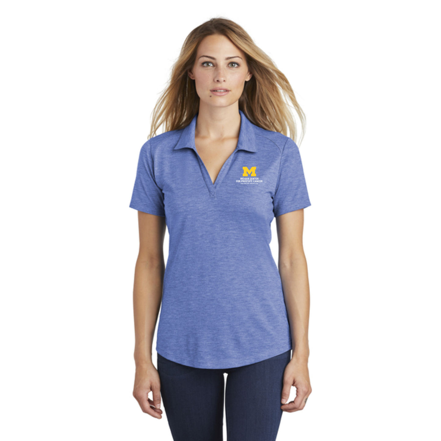 Sport-Tek ® Ladies PosiCharge ® Tri-Blend Wicking Polo