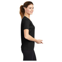 Sport-Tek® Ladies PosiCharge® RacerMesh® V-Neck Tee