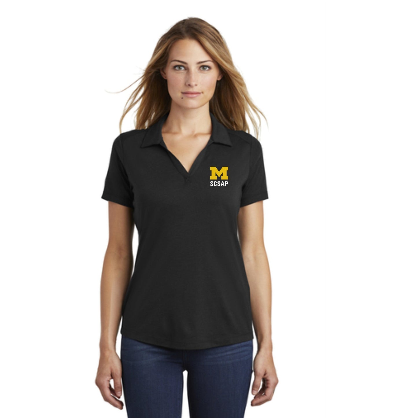 Sport-Tek ® Ladies PosiCharge ® Tri-Blend Wicking Polo