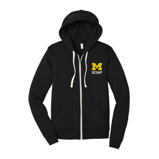 BELLA+CANVAS ® Unisex Triblend Sponge Fleece Full-Zip Hoodie