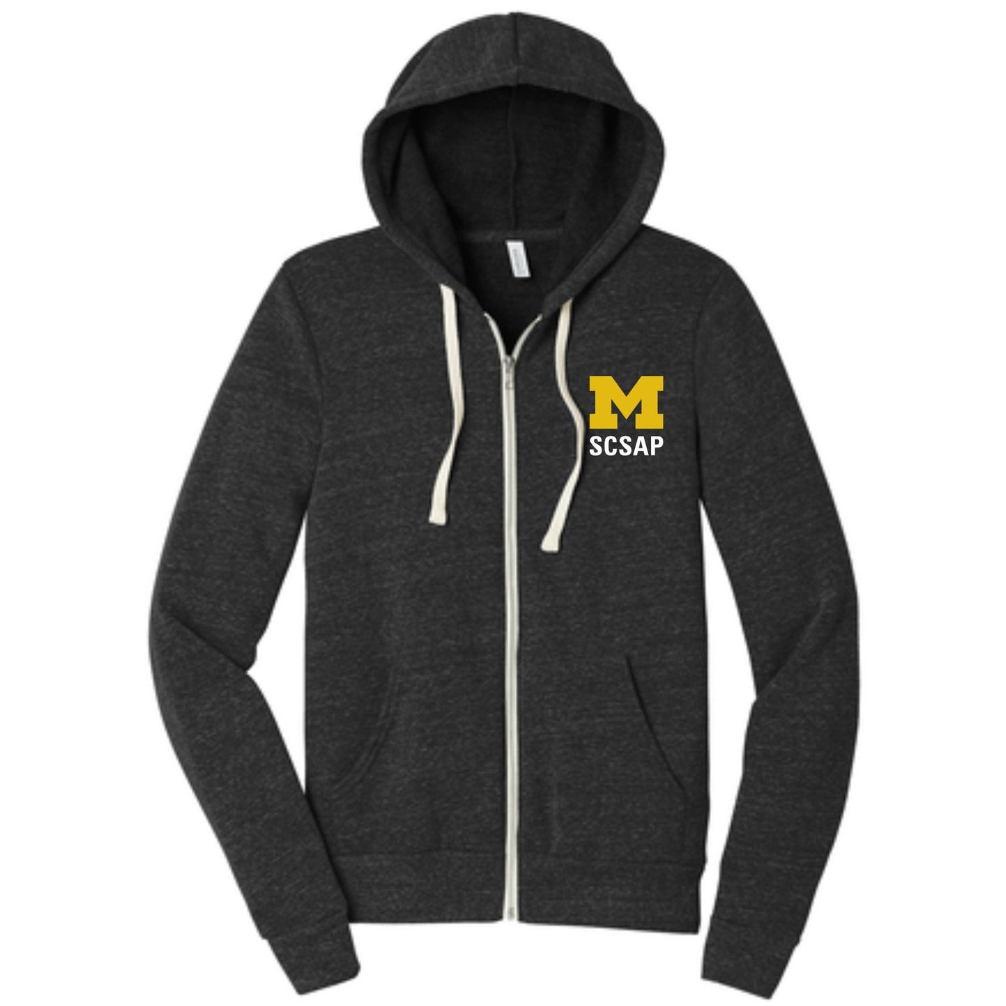 BELLA+CANVAS ® Unisex Triblend Sponge Fleece Full-Zip Hoodie