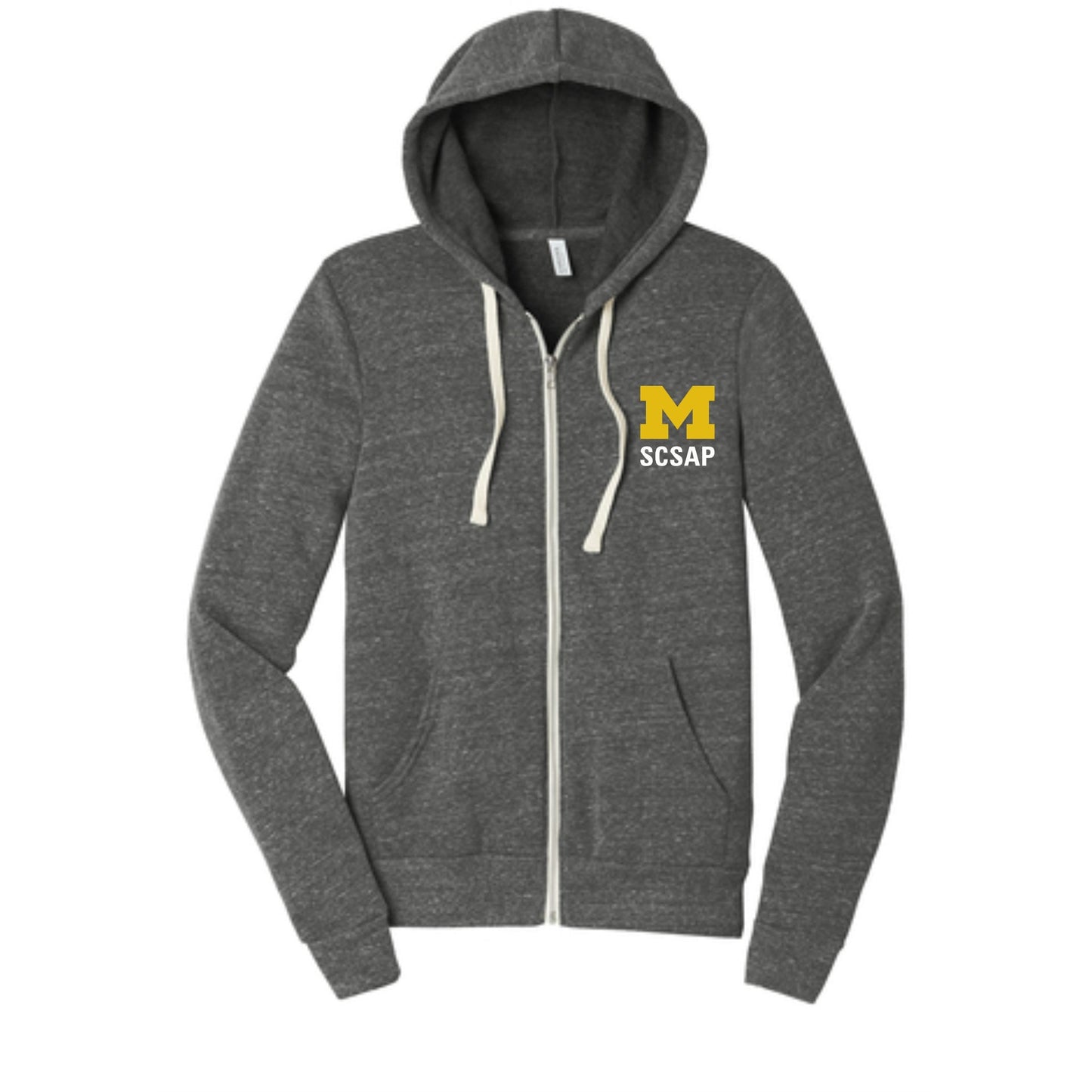 BELLA+CANVAS ® Unisex Triblend Sponge Fleece Full-Zip Hoodie