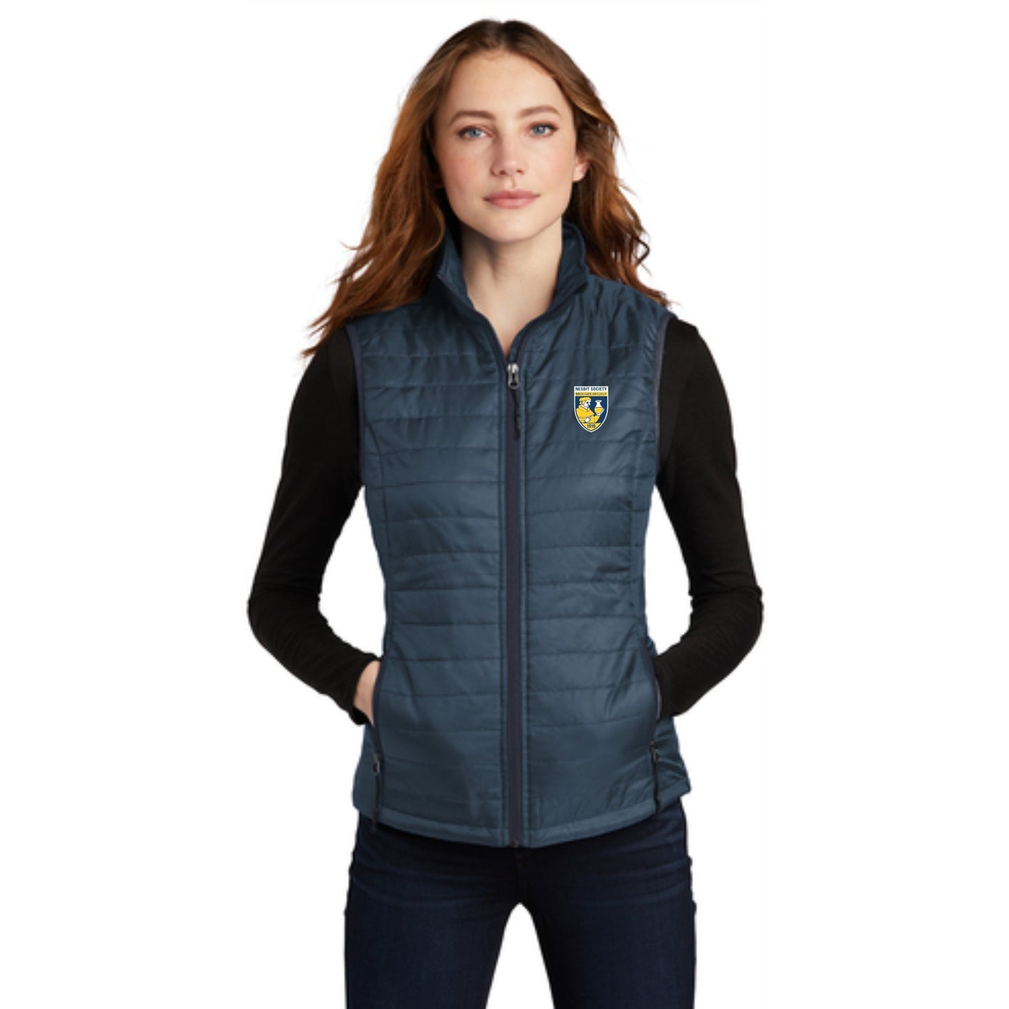 Port Authority® Ladies Packable Puffy Vest