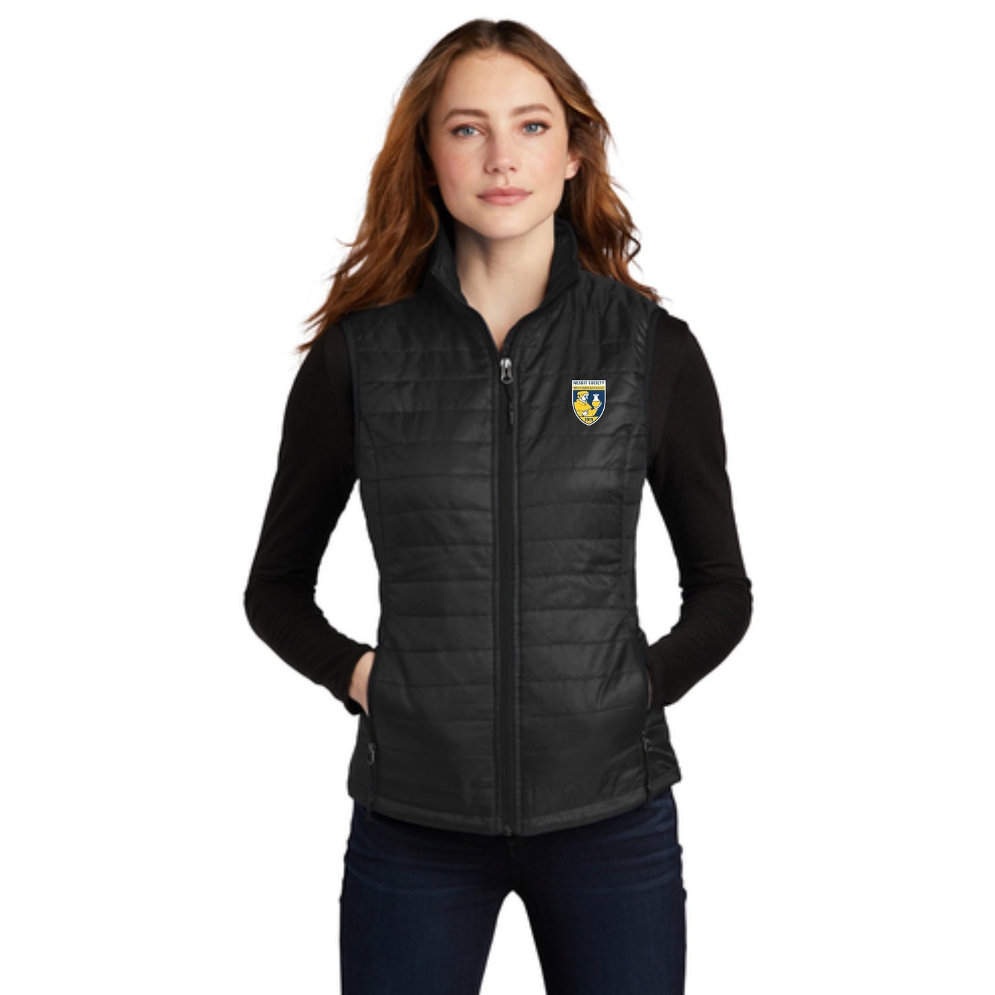 Port Authority® Ladies Packable Puffy Vest