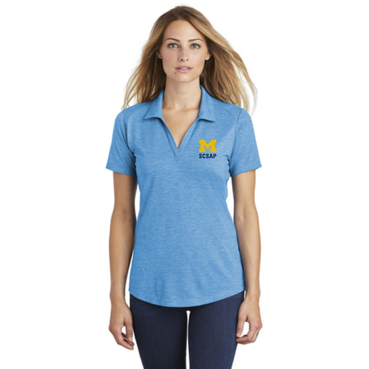 Sport-Tek ® Ladies PosiCharge ® Tri-Blend Wicking Polo