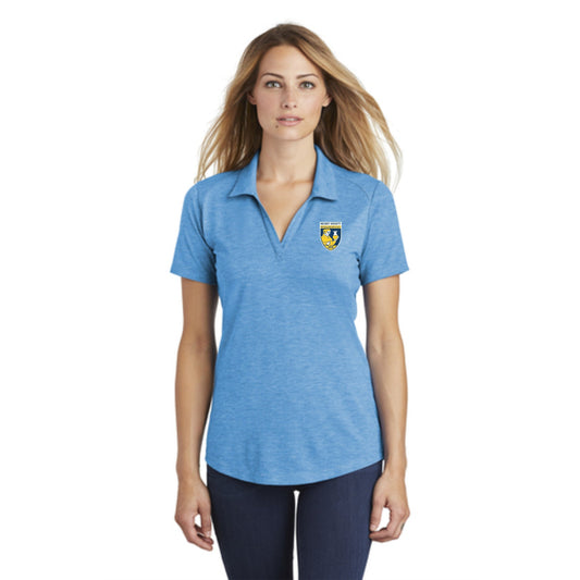 Sport-Tek ® Ladies PosiCharge ® Tri-Blend Wicking Polo