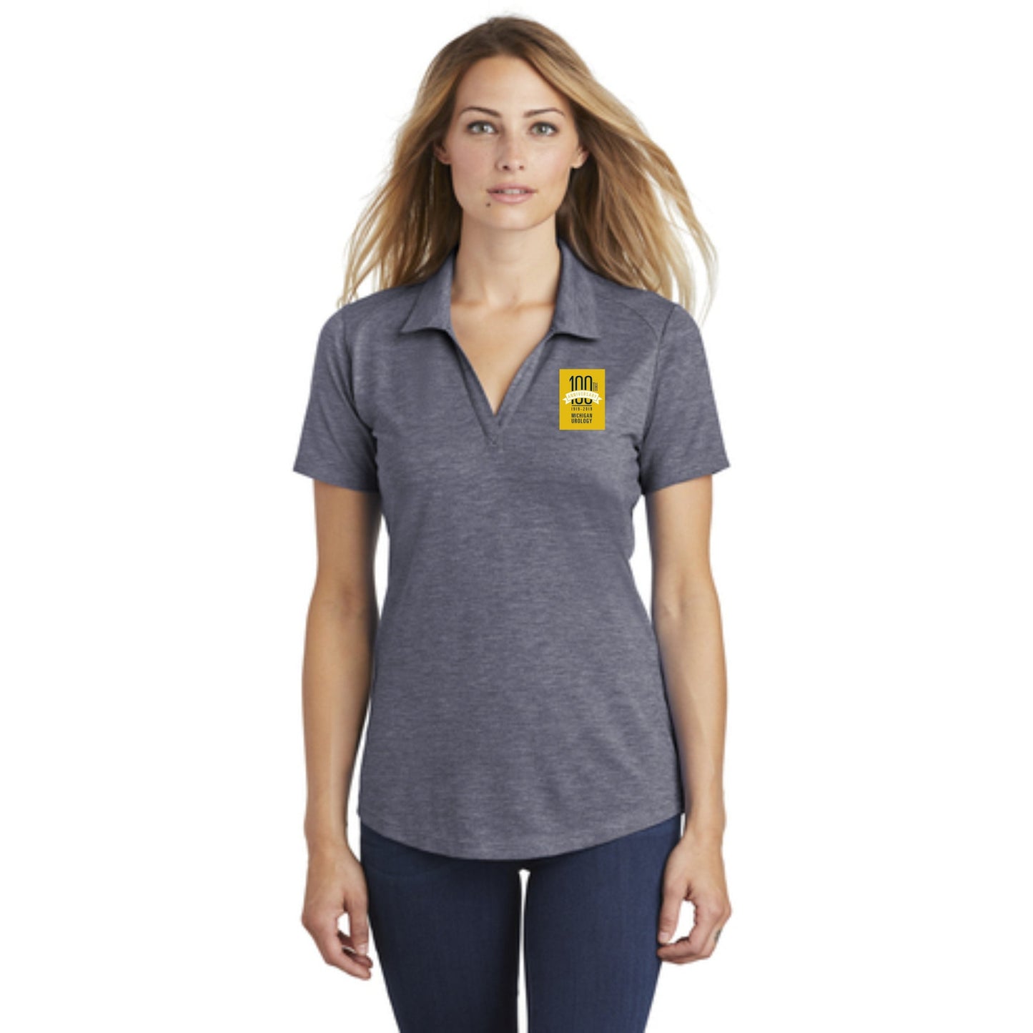 Sport-Tek ® Ladies PosiCharge ® Tri-Blend Wicking Polo