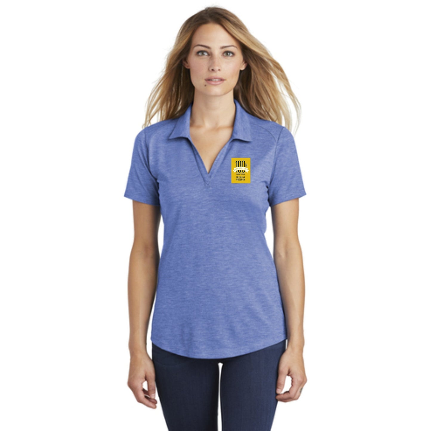 Sport-Tek ® Ladies PosiCharge ® Tri-Blend Wicking Polo