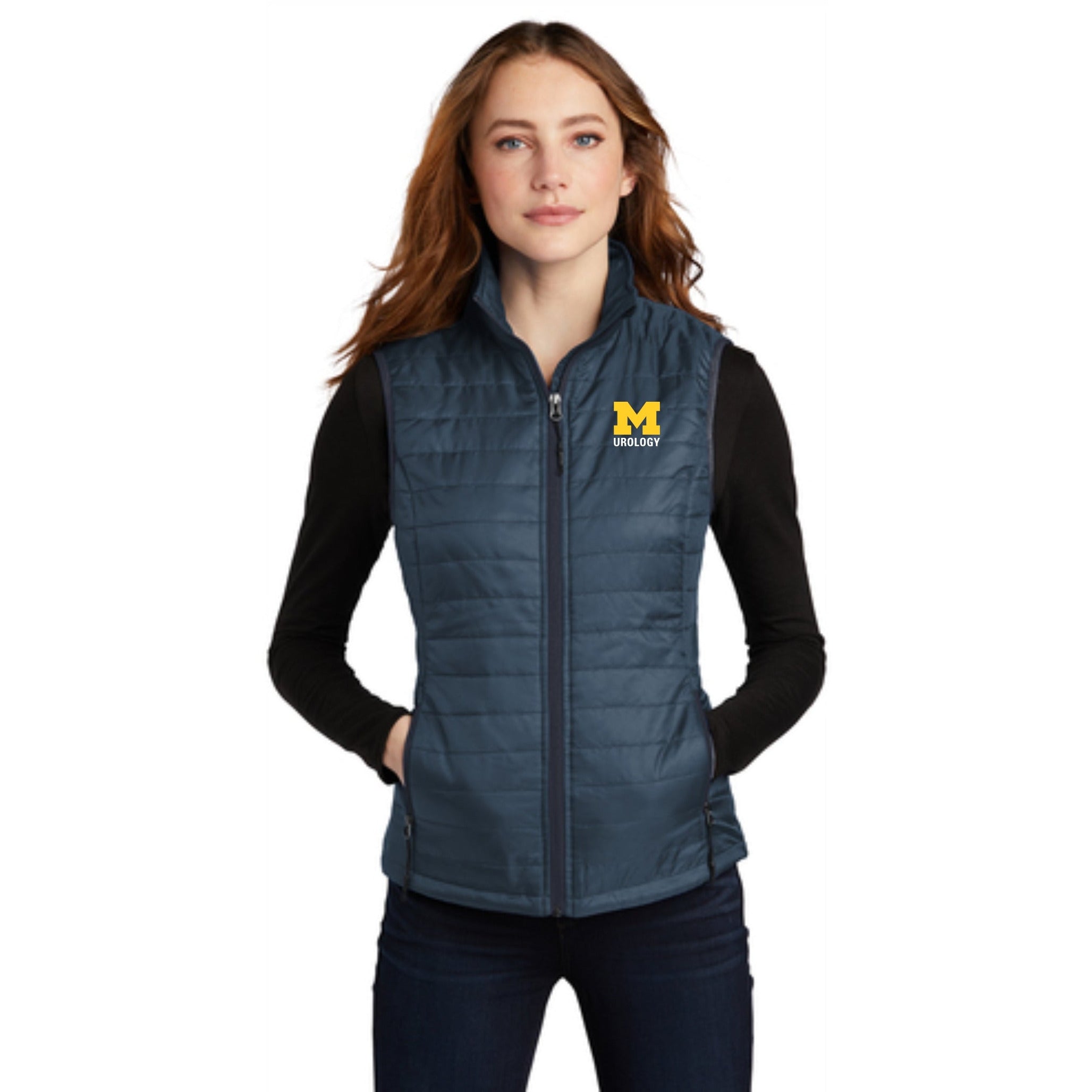 Port Authority® Ladies Packable Puffy Vest – www.departmentgear.com
